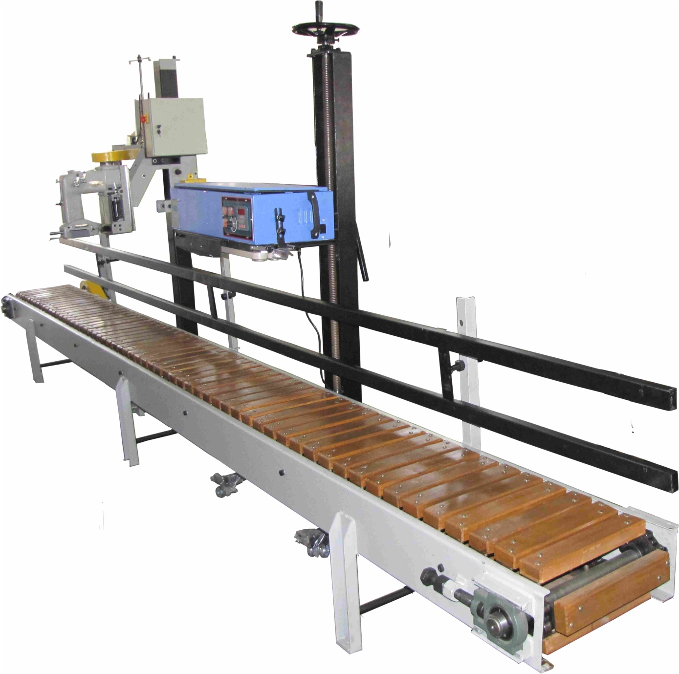 SEALING & STITCHING INNER BAG & OUTER HDPE WOVEN BAG MACHINE