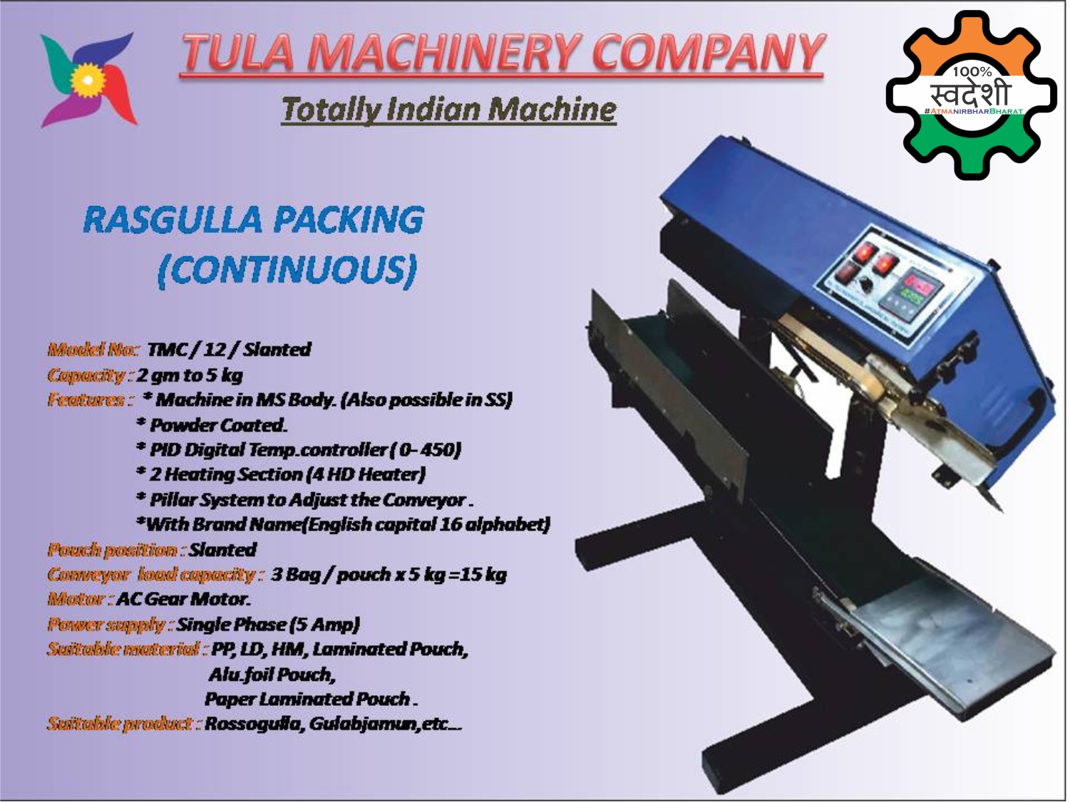 RASGULLA PACKING